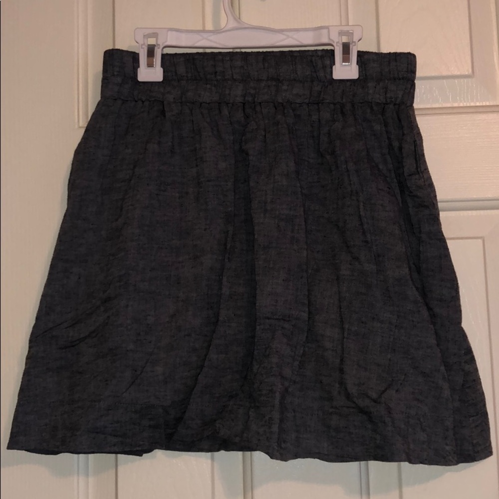 Jean colored skirt